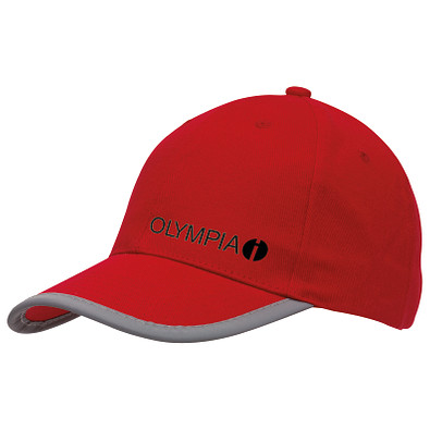 6-Panel-Cap Reflect, rot