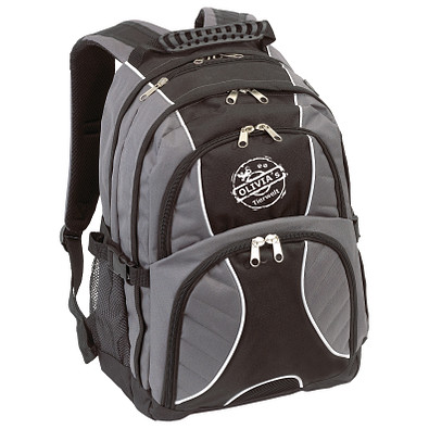 Laptop-Rucksack Jumper, grau/schwarz