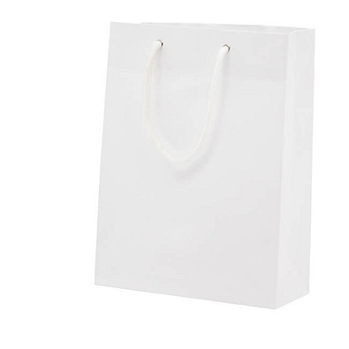 Papier-Tragetasche Paper, klein, Weiß