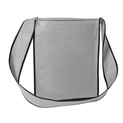 Joytex® Vlies-Umhänge-Dokumententasche, grau