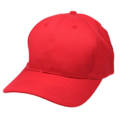 6-Panel-Cap Base, rot