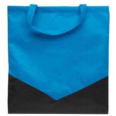 Joytex® Vliestasche Arrow, hellblau/schwarz