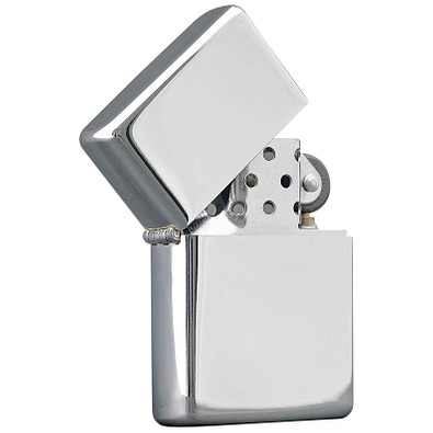 Benzin Sturmfeuerzeug Silver, Silber Benzin Sturmfeuerzeug Silver, Silber