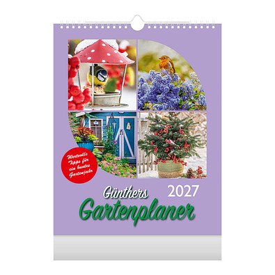 Bildkalender Günthers Gartenplaner 2027