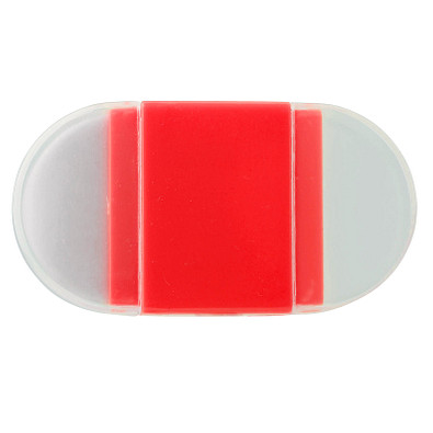 Spitzer-Radierer-Set, Rot