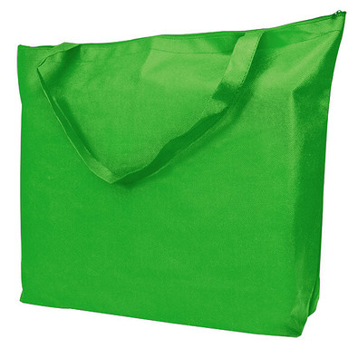 Joytex® Reissverschluss-Tasche Shopping-Time, apfelgrün