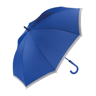 Reflektor-Stockschirm Safety, blau