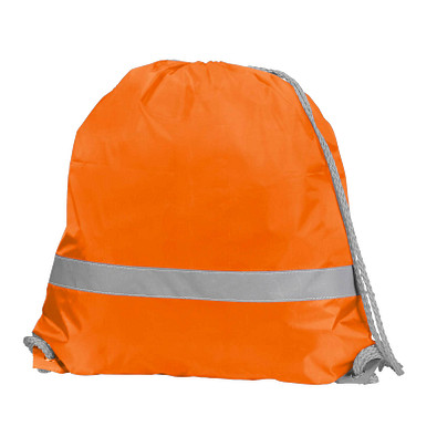 Sportbeutel Safety, Neon-Orange