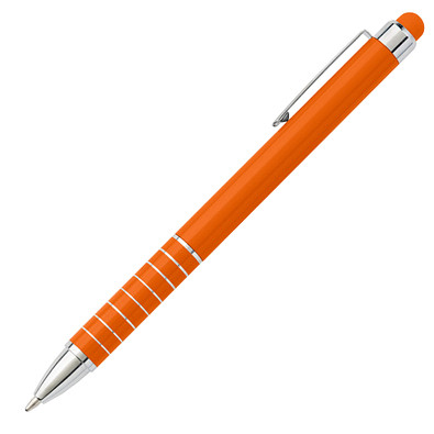 Metall-Touch-Kugelschreiber Elegance, blaue Mine, orange Metall-Touch-Kugelschreiber Elegance, blaue Mine, orange