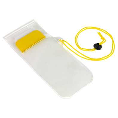 Telefon-Tasche Beach, gelb