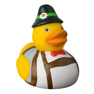 Schnabels® Bade-Ente Bayer, gelb/weiß