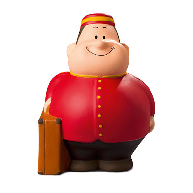 Herr Bert® Anti-Stress-Figuren Page Bert, rot Herr Bert® Anti-Stress-Figuren Page Bert, rot