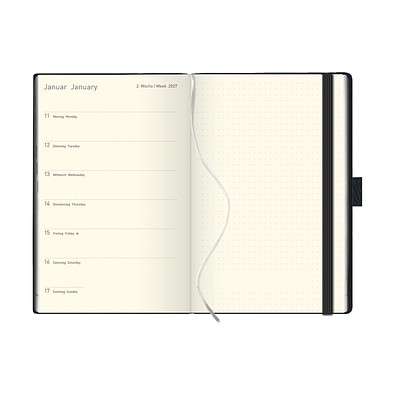 12-Monatskalender Times Big-12 Balaton 2026, schwarz