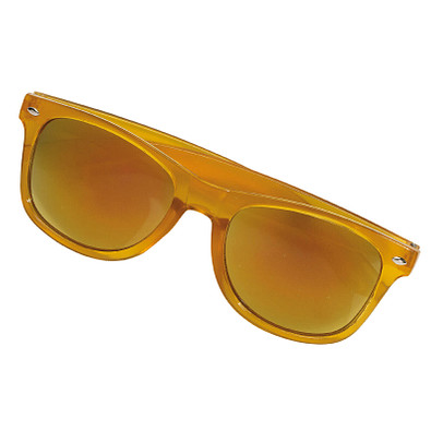 Sonnenbrille Sunshine, verspiegelt, gelb