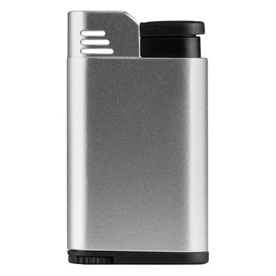 ZORR Quattro Jet-Flame Feuerzeug, silber-matt