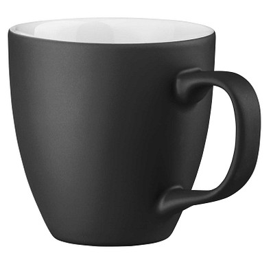 Porzellantasse Lorena, 450 ml, schwarz