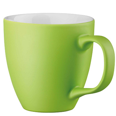 Porzellantasse Lorena, 450 ml, hellgrün