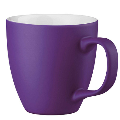 Porzellantasse Lorena, 450 ml, violet