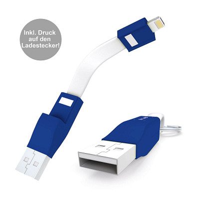 Ladekabel 2in1 ZWEINS® PLUS Yacht Club, Yacht Club (Pantone 286 C) Ladekabel 2in1 ZWEINS® PLUS Yacht Club, Yacht Club (Pantone 286 C)