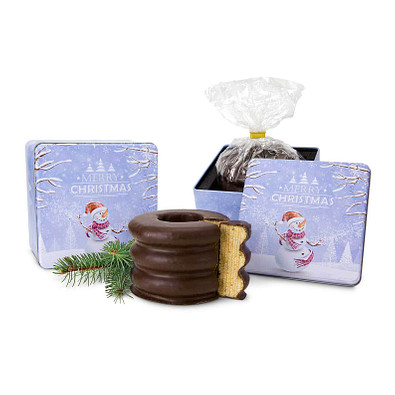 Baumkuchen Zartbitter 300 g, blaue Dose