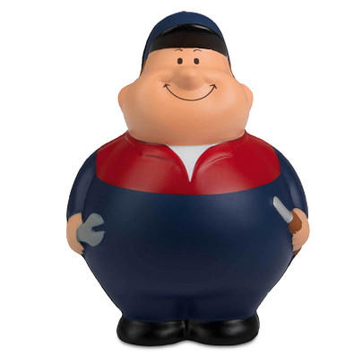 Herr Bert® Anti-Stress-Figuren Mechaniker Bert, dunkelblau