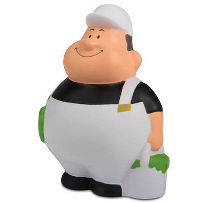 Herr Bert® Anti-Stress-Figuren Maler Bert mit Cap, schwarz/weiß Herr Bert® Anti-Stress-Figuren Maler Bert mit Cap, schwarz/weiß