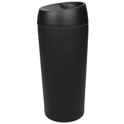 Edelstahl-Isolierbecher Style, 350 ml, schwarz matt