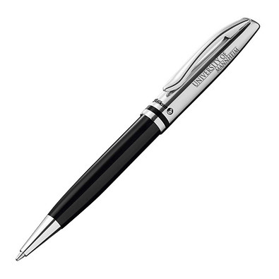 Pelikan Kugelschreiber Jazz Classic, schwarze Mine, silber/schwarz