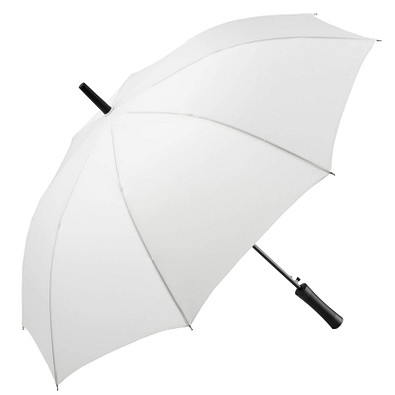 FARE® Automatik-Stockschirm Wind, weiß
