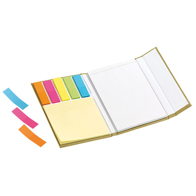 Haftnotiz-Buch Colour, natur