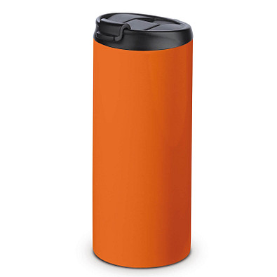 Edelstahl-Isolierbecher Fahrenheit, 350 ml, orange