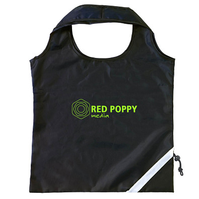 Faltbare Einkaufstasche Idea, schwarz