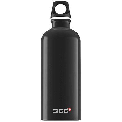 SIGG™ Alu-Trinkflasche, 600 ml, schwarz