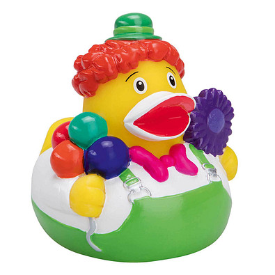Schnabels® Bade-Ente Clown, gelb/grün