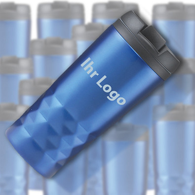 Werbe-Sparset: Thermobecher, 20-tlg., inkl. Gravur, 300 ml, blau Werbe-Sparset: Thermobecher, 20-tlg., inkl. Gravur, 300 ml, blau