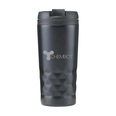 Thermobecher Graphic, 300 ml, schwarz