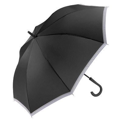 Reflektor-Stockschirm Safety, Schwarz Reflektor-Stockschirm Safety, Schwarz