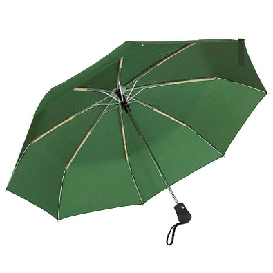 Automatik Windproof Taschenschirm BORA, grün
