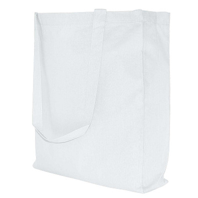 Baumwoll-Shopper Einkaufstasche, weiß