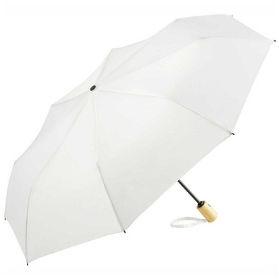 FARE® Mini-Taschenschirm ÖkoBrella, naturweiß