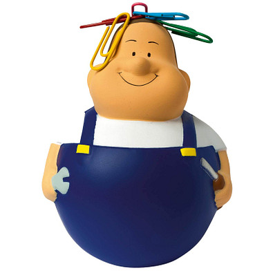 Herr Bert® Wackelfigur Schrauber Bert, blau