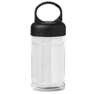 Erfrischungs-Handtuch in der Flasche, Weiß Erfrischungs-Handtuch in der Flasche, Weiß
