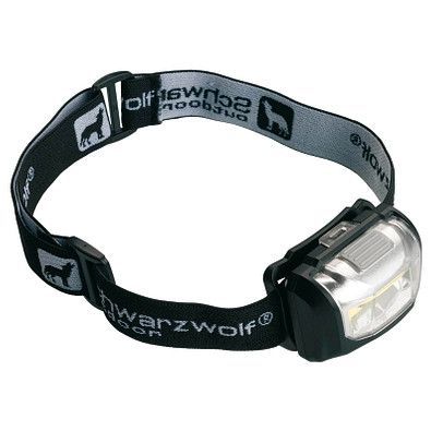 Schwarzwolf® outdoor Stirnlampe Tronador, schwarz
