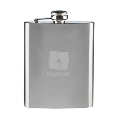 Flachmann Hunter, 200 ml, silber