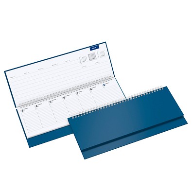 Werbe-Set: 50 Querkalender Alpha 2027, dunkelblau, inkl. Druck