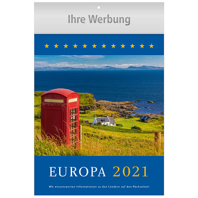 Bildkalender Europa 2021 Bildkalender Europa 2021