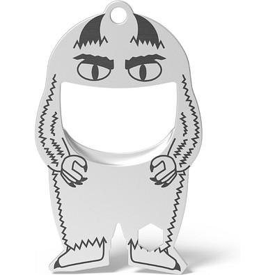 FLASCHENÖFFNER fred monster, silber