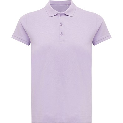 Iqoniq Yosemite Damen Piqué-Poloshirt aus rec. Baumwolle, lavender, L