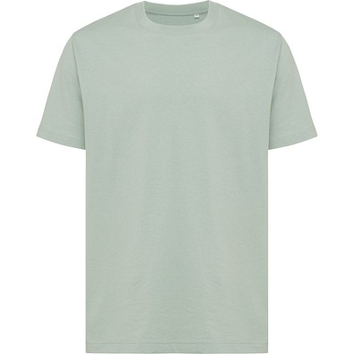 Iqoniq Kakadu relaxed T-Shirt aus recycelter Baumwolle, Iceberg green, XXS