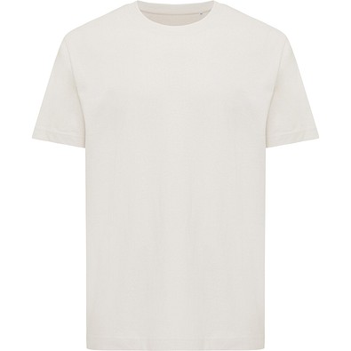 Iqoniq Kakadu relaxed T-Shirt aus recycelter Baumwolle, ivory white, XXL
